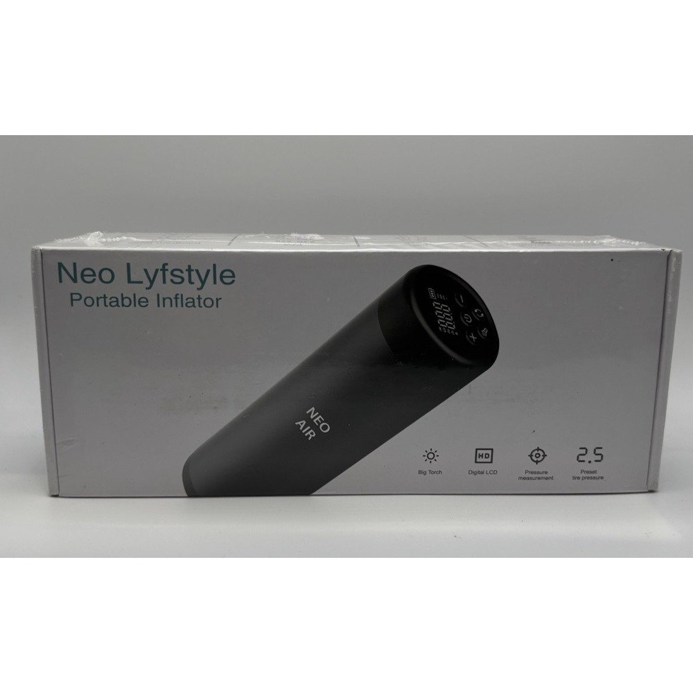 Neo Lyfstyle Tire Rechargable‎ Inflator Portable Air Compressor
